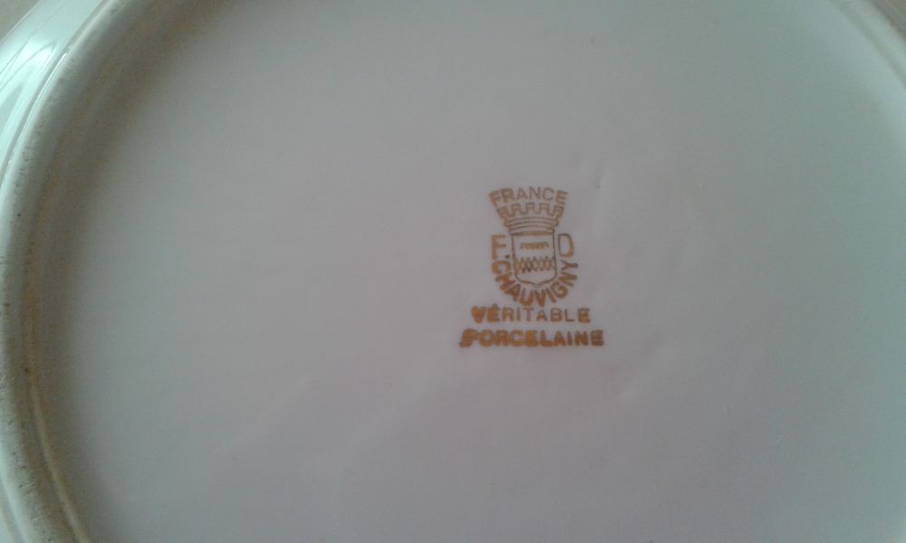 porcelaine chauvigny Cuisine