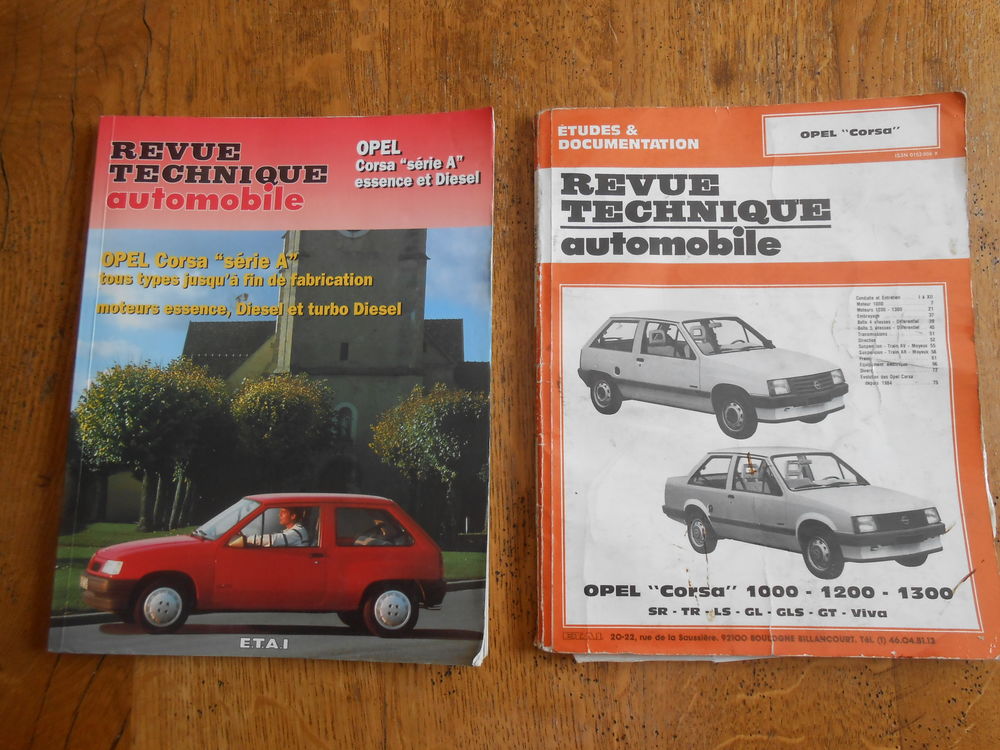 REVUE TECHNIQUE OPEL CORSA Livres et BD