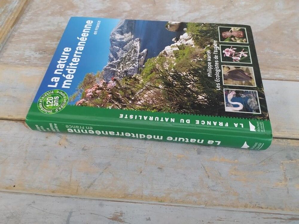 Livre La nature m&eacute;diterran&eacute;enne Delachaux et Niestl&eacute; Livres et BD
