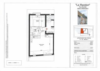  Appartement à louer 2 pièces 50 m²