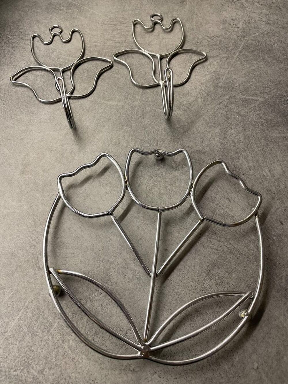 Dessous de plat et 2 accroches torchons Cuisine