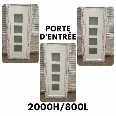 Porte PVC ou aluminium disponible en stock 99 Montauban (82)