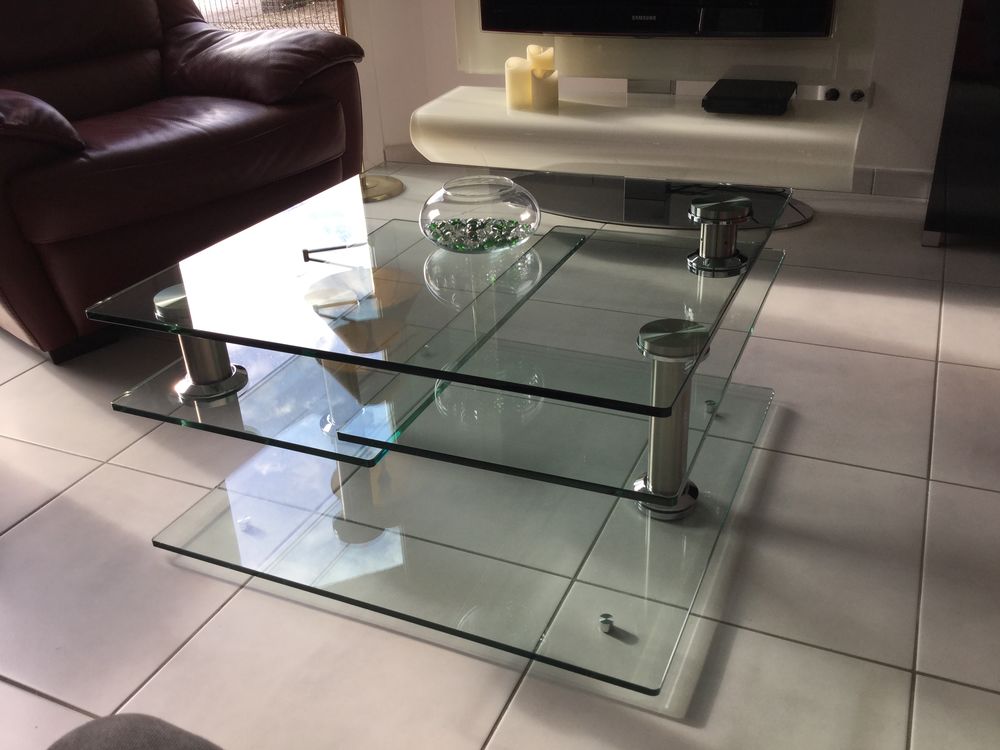 Table basse en verre modulable Meubles