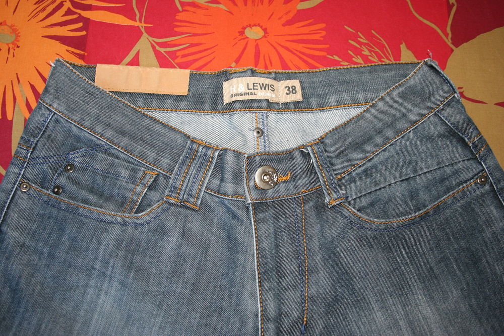 Jean Coupe large Denim LEWIS Gar&ccedil;on 38 / S MIROTON Vêtements