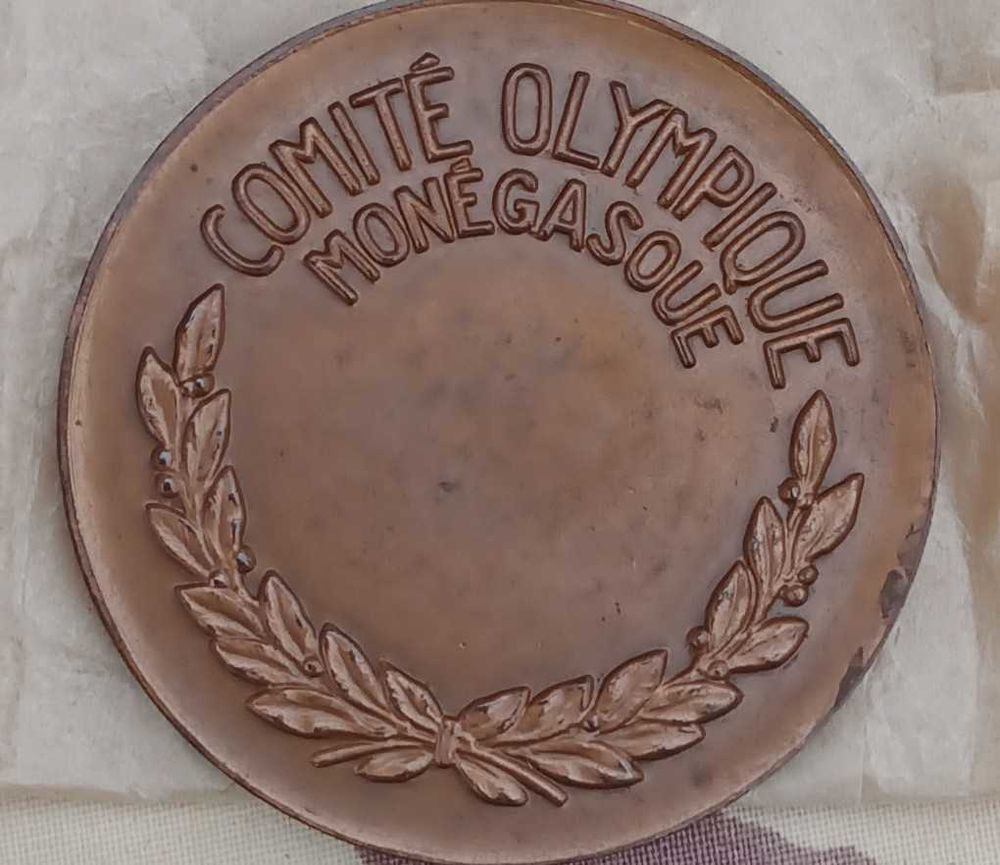 M&eacute;dailles sur la Principaut&eacute; de Monaco 