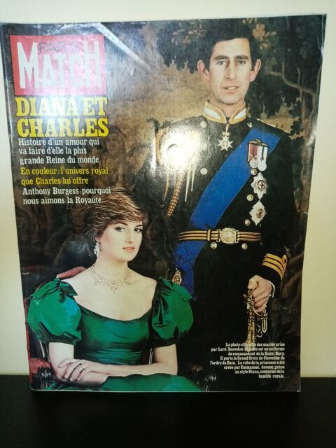 Paris Match N� 1680 du 07/08/1981 - Diana et Charles 10 Angers (49)