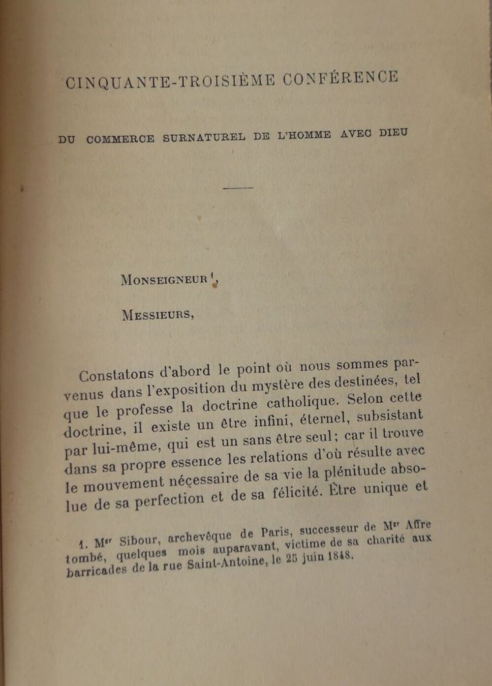 Conf&eacute;rences de Notre-Dame de Paris IV - Tome quatri&egrave;me -1948 Livres et BD