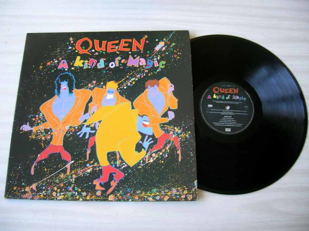 QUEEN - A KIND OF MAGIC 1986, Vinyle Original, Pochette Ouvrante