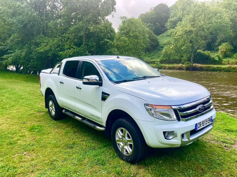 Ford Ranger RANGER SIMPLE CABINE 2.2 TDCi 125 4X4 XL 2013 occasion Troyes 10000