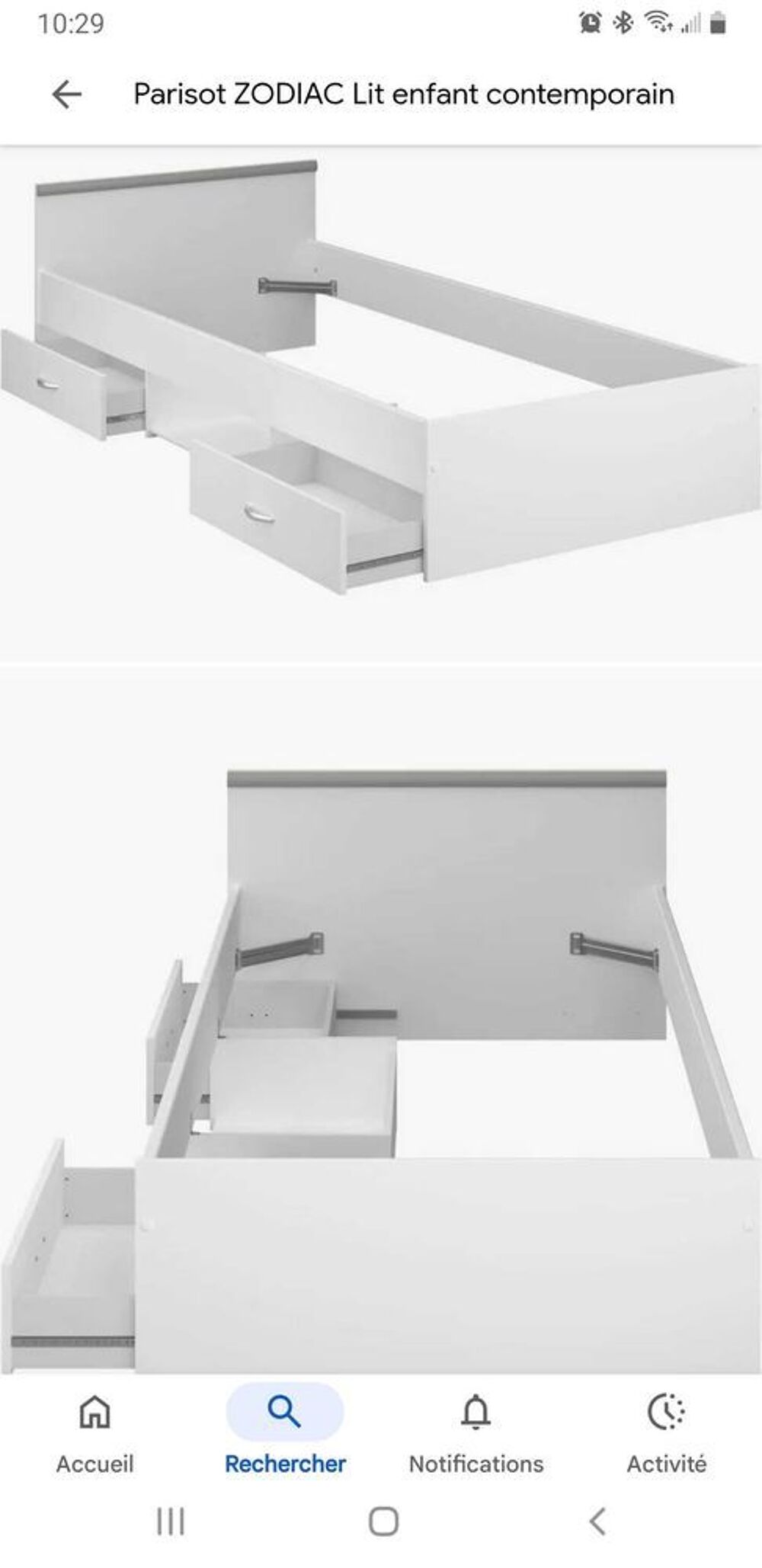 lit+sommier +matelas Meubles
