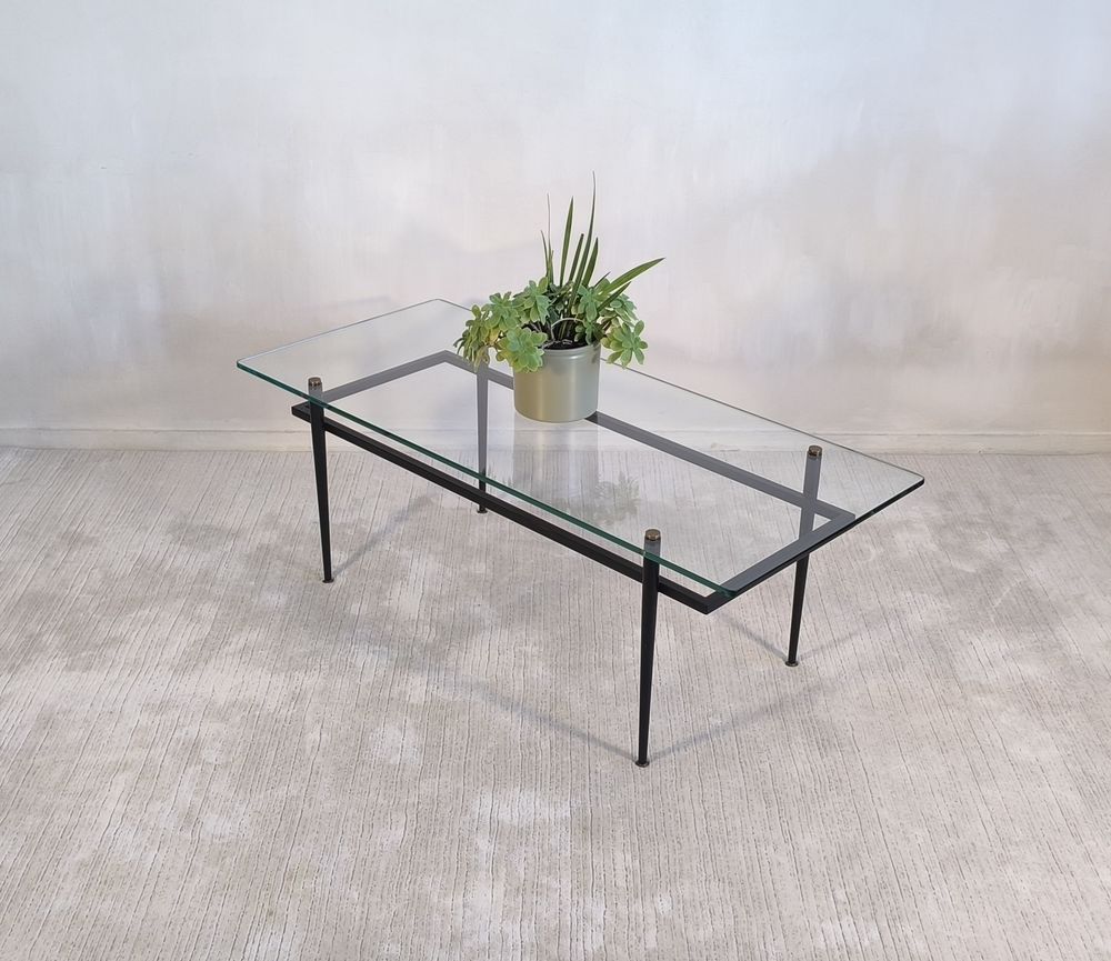 Iconique Table basse Roger Le Bihan pour Airborne 1960-70 Meubles