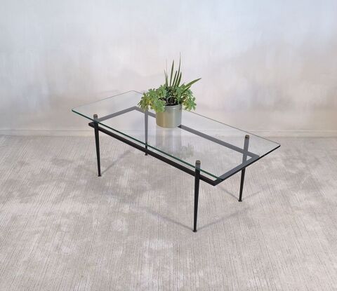 Iconique Table basse Roger Le Bihan pour Airborne 1960-70 850 Créteil (94)