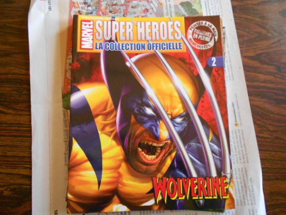 figurine EAGLEMOSS N&deg;2 WOLVERINE 