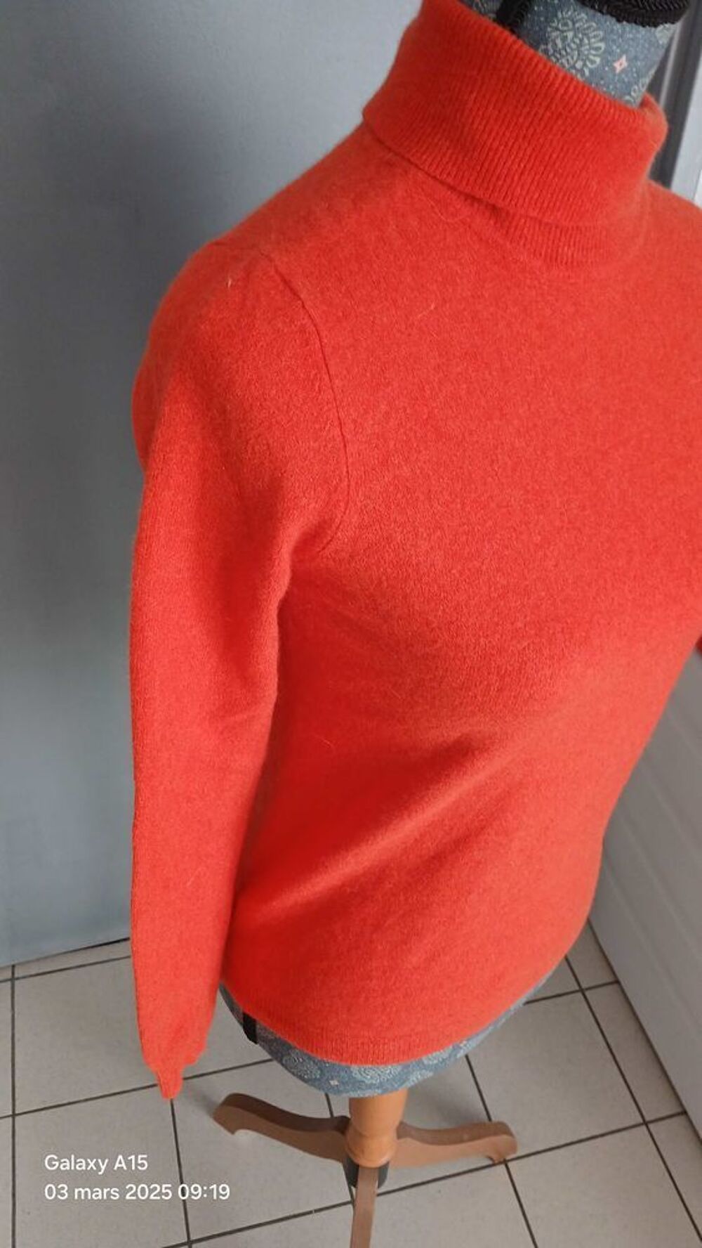 pull colle roul&eacute; Vêtements