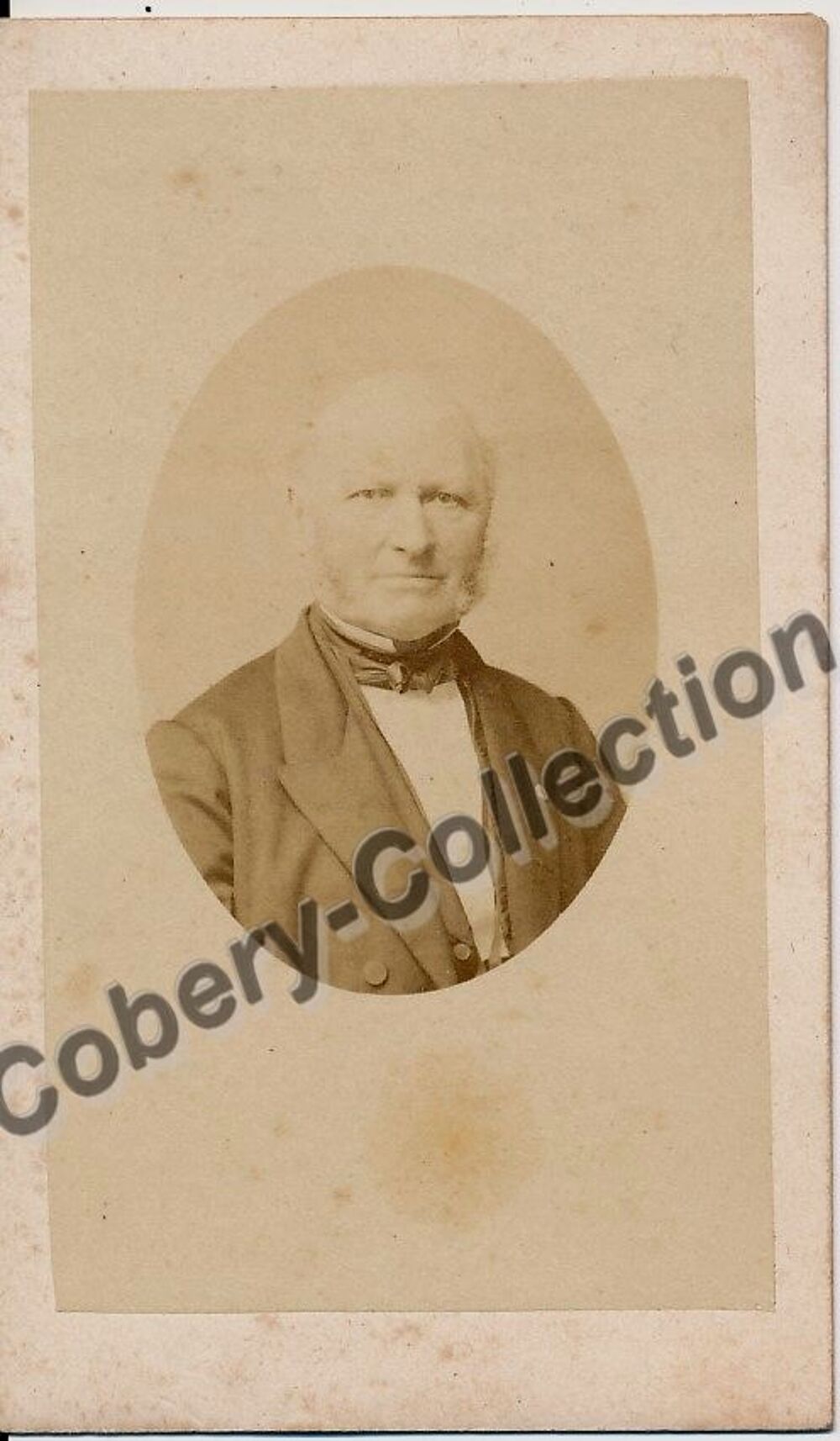 Cdv Portrait Henri Lecoq Botaniste Photographie Renaud 1870 