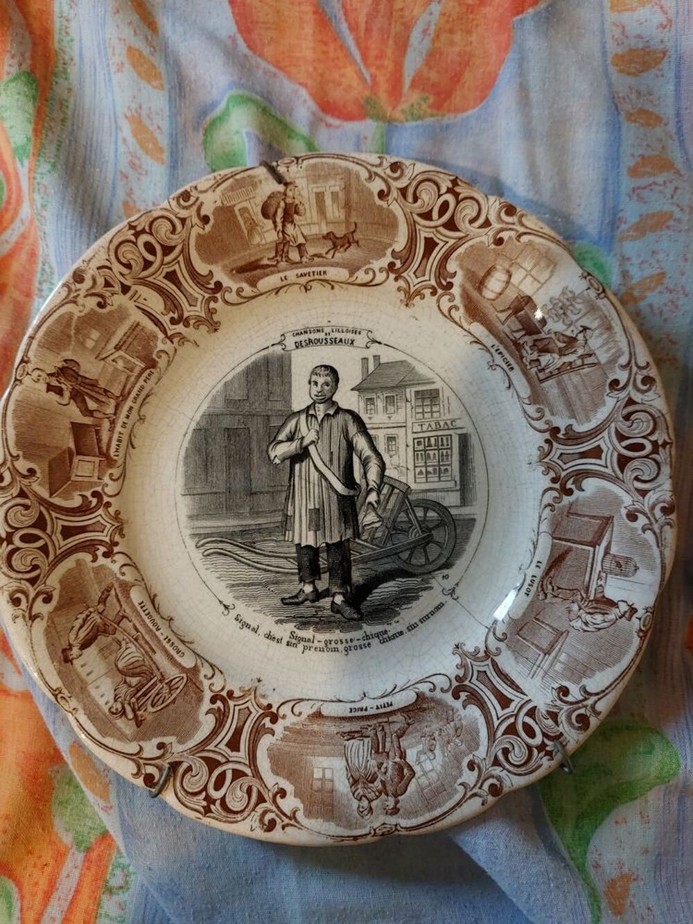 anciennes assiettes Décoration