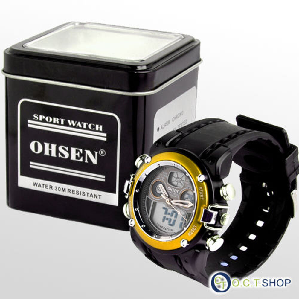 OHSEN MONTRE SPORT affichage multiple AK0003 Bijoux et montres