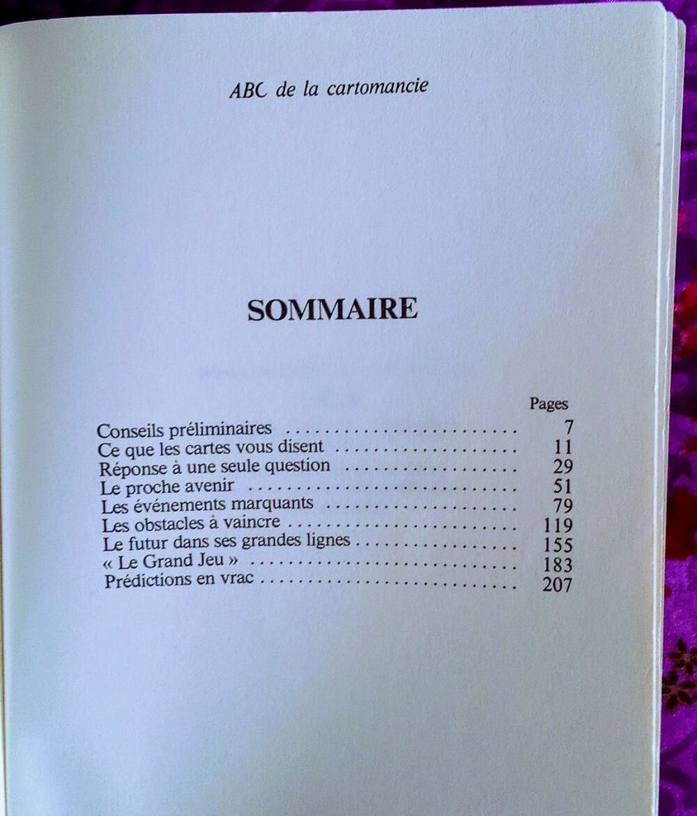 ABC de la cartomancie Livres et BD