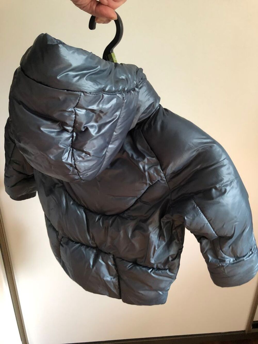 Blouson ZARA taille 98 pour enfant de 2/3 ans gris/bleu Vtements enfants