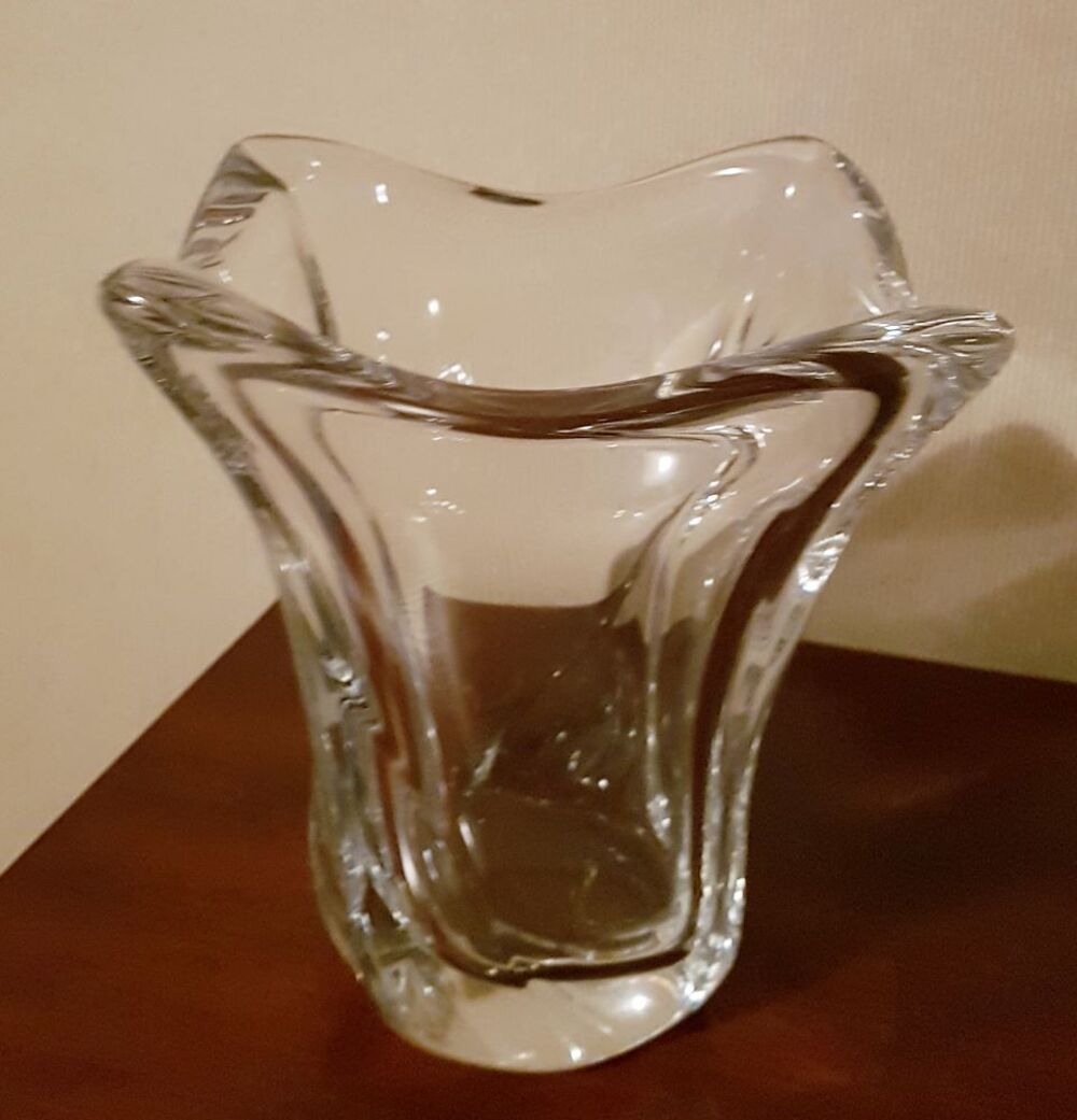 Vase en cristal DAUM Dcoration