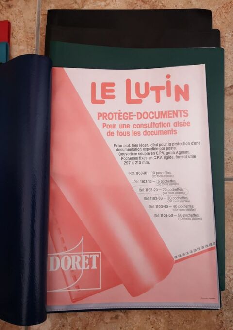 Lutins      Porte-documents    protge documents   NEUFS 1 Narbonne (11)