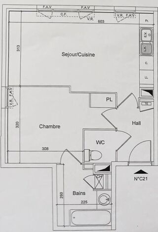  Appartement à vendre 2 pièces 43 m² Lyon