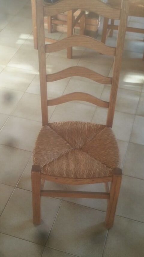 8 CHAISES CHENE  150 Beauzelle (31)