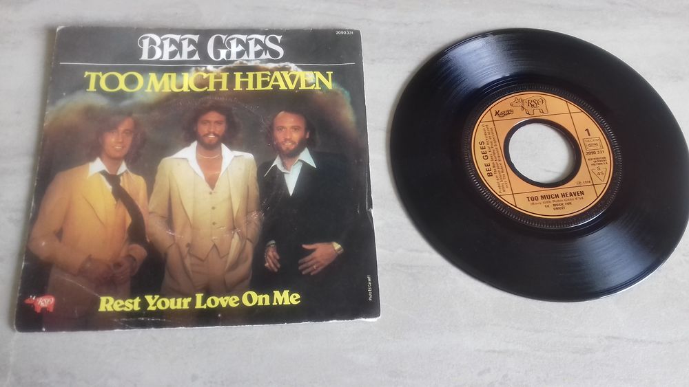 THE BEE GEES 1978 vinyles 45T CD et vinyles