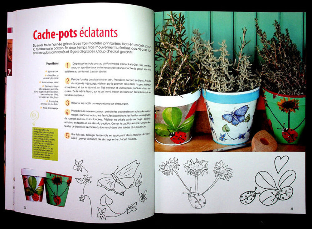 PEINTURE SUR METAL, 65 pages, richement illustr&eacute; et d&eacute;taill&eacute; Livres et BD