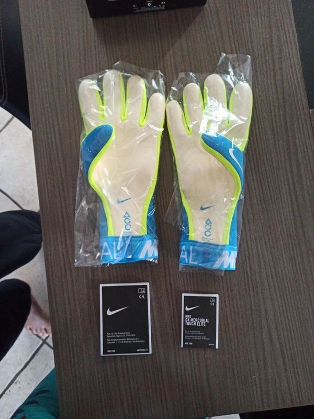 Nike GK Mercurial Touch Elite Taille 10 Sports