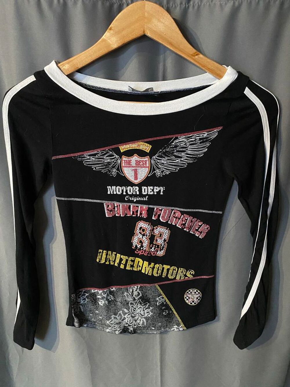 t-shirt moto femme TS Vêtements