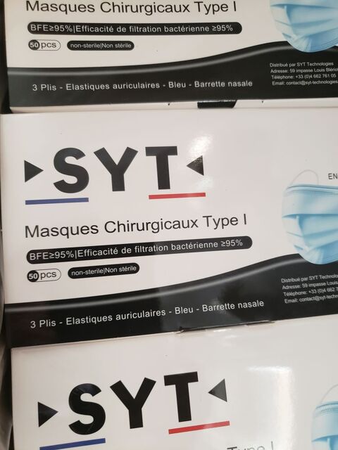 Masque type 1 2 Toulon (83)