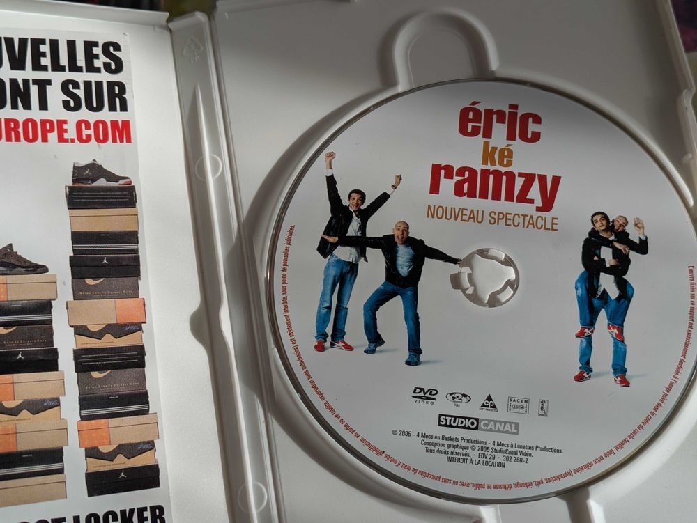 dvd Eric et ramzy DVD et blu-ray