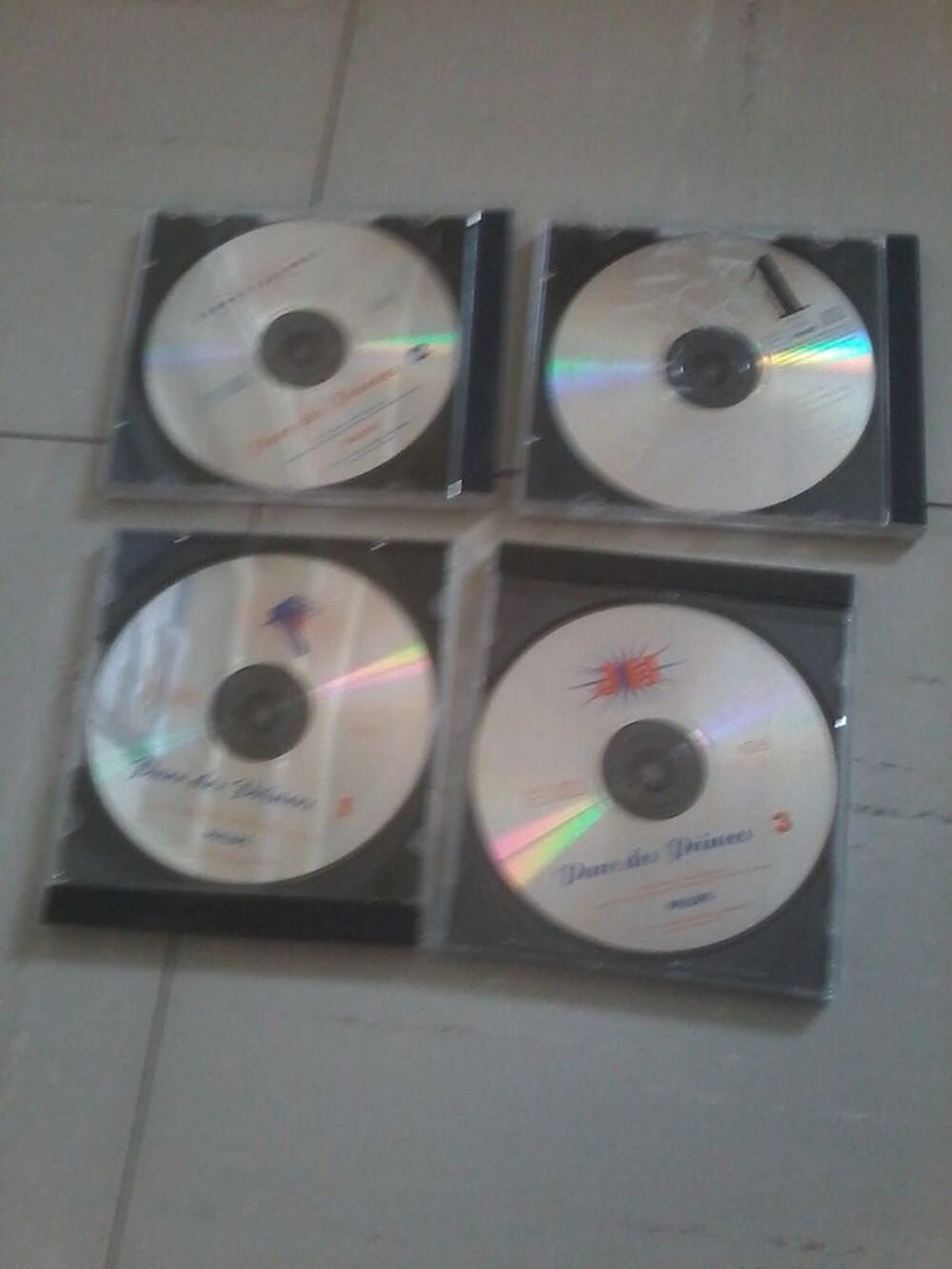 Lots 4 cd Johnny Hallyday CD et vinyles