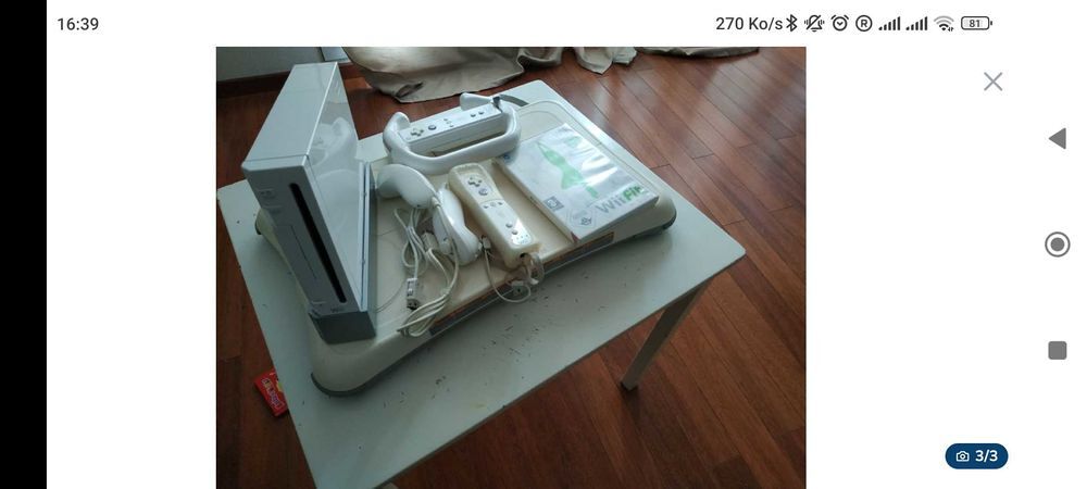 Wii avec accessoires Consoles et jeux vidéos