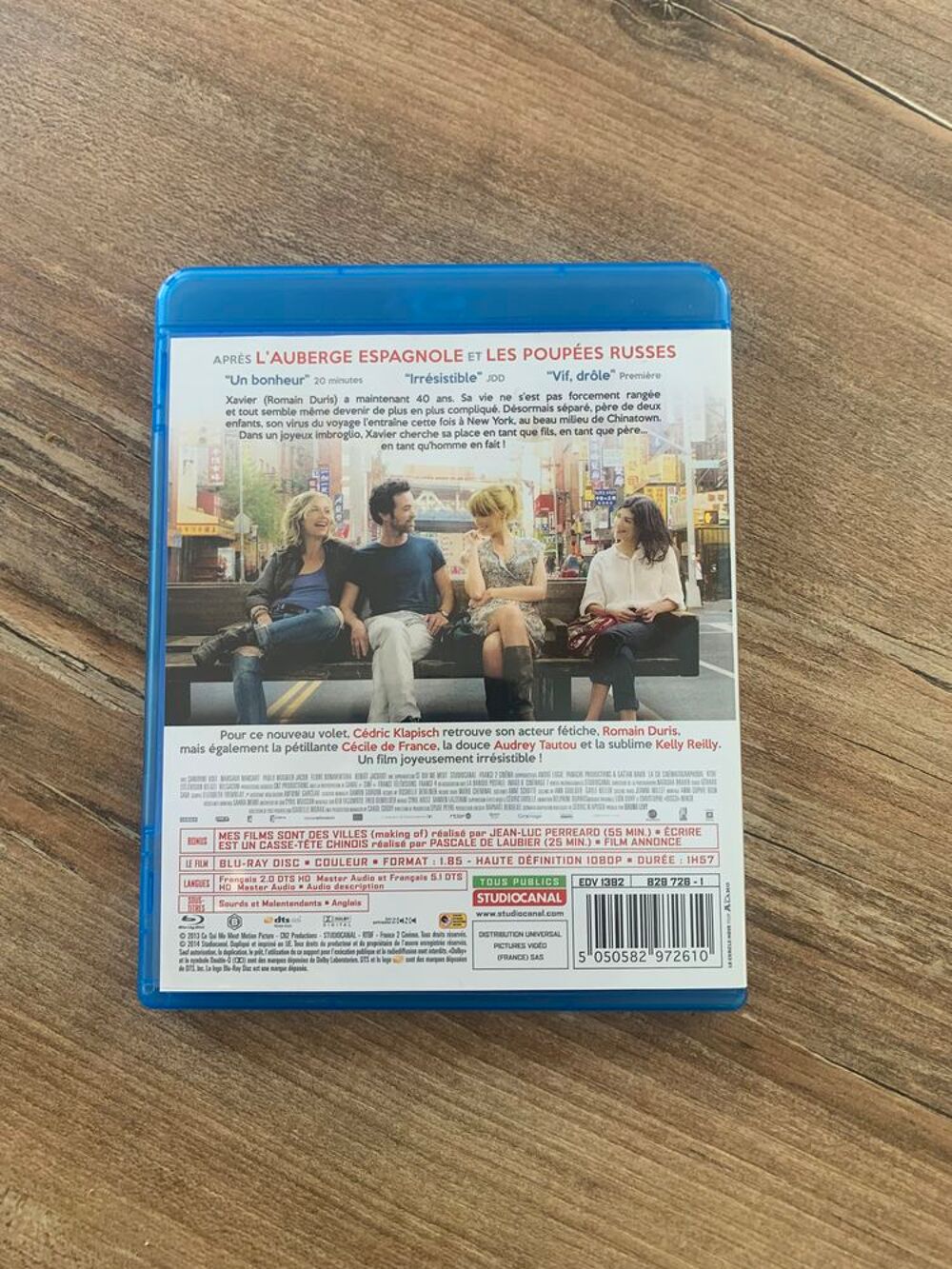 Blu Ray " Casse t&ecirc;te chinois " DVD et blu-ray