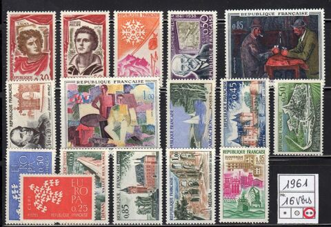 LOT DE TIMBRES   - FRANCE -
Neuf**   1961 4 Caumont (09)