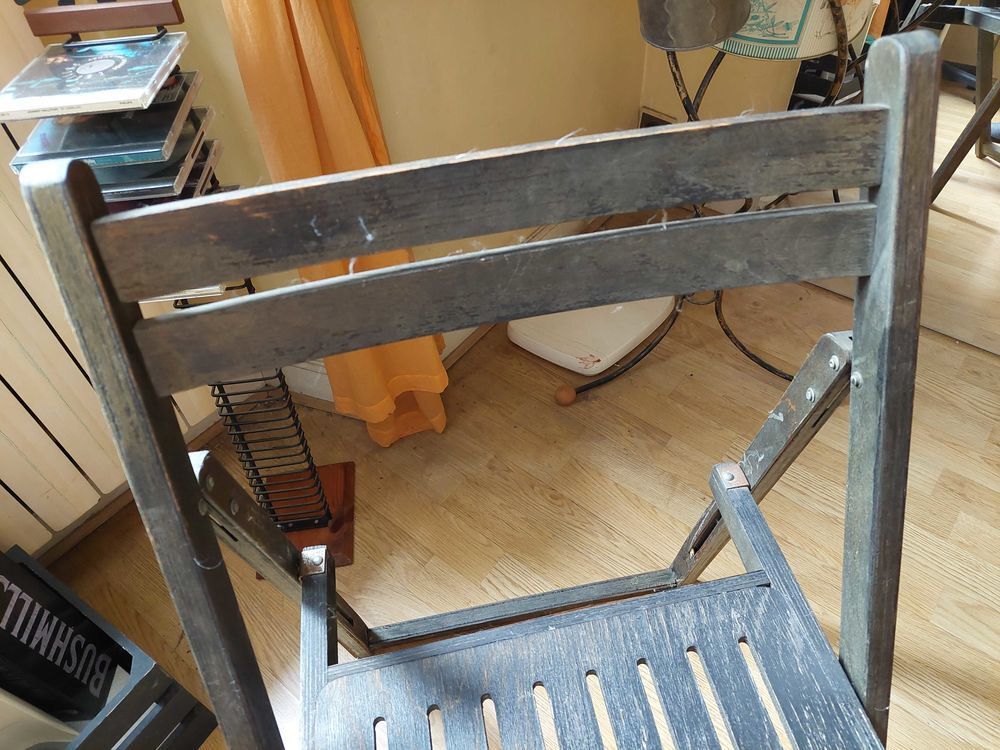 Chaise pliante en bois Meubles