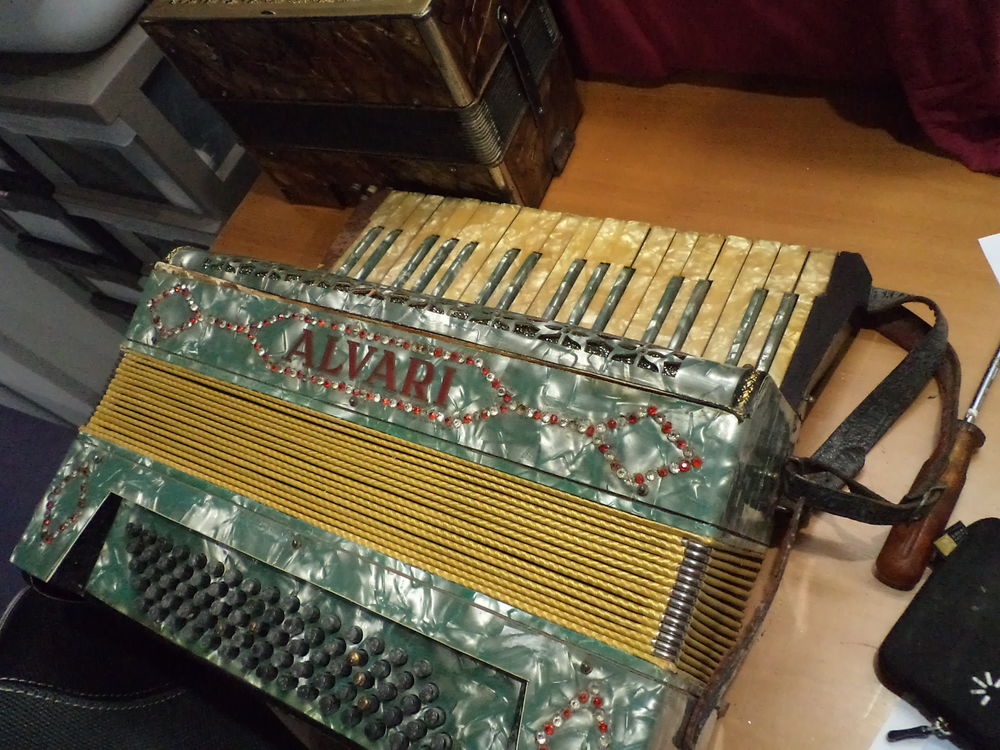 Tres ancien accord&eacute;on Instruments de musique