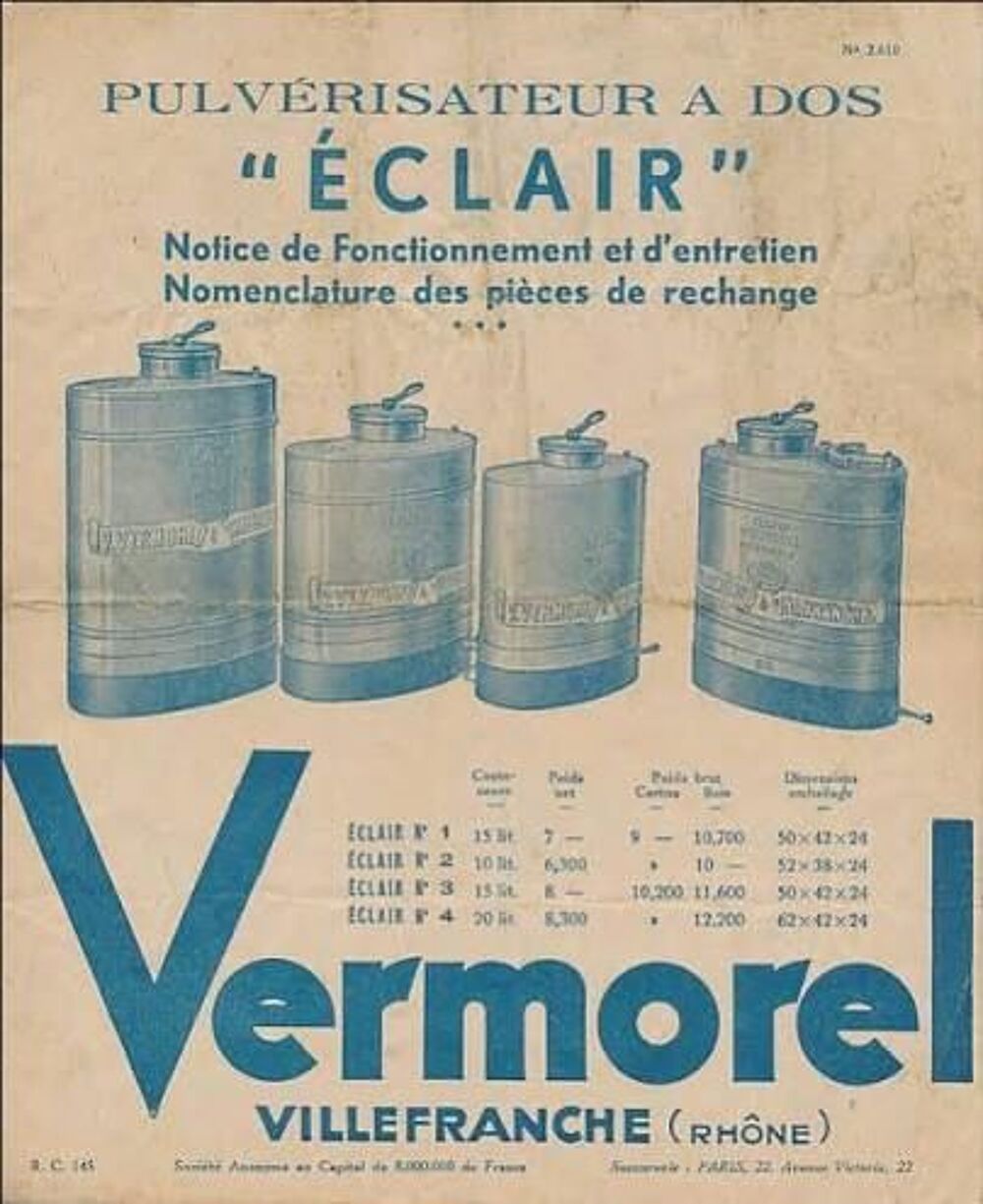 Pulv&eacute;risateur Varmorel en cuivre dans son jus Décoration