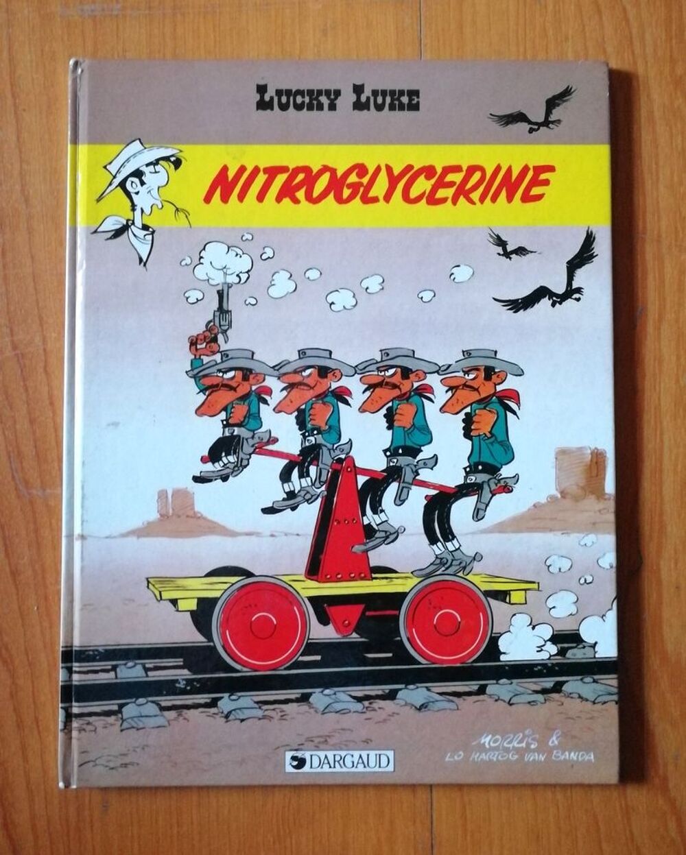 EO Lucky Luke : Nitroglycerine - Morris - Dargaud - 1987 Livres et BD