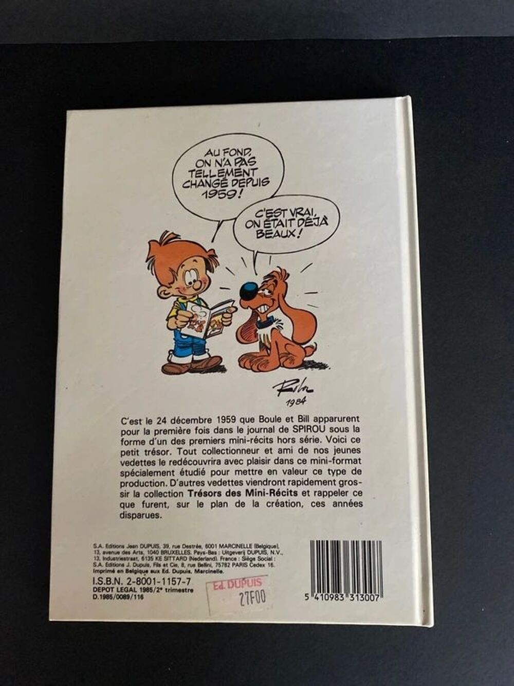 BD Boule et Bill contre les mini requins - Roba Livres et BD