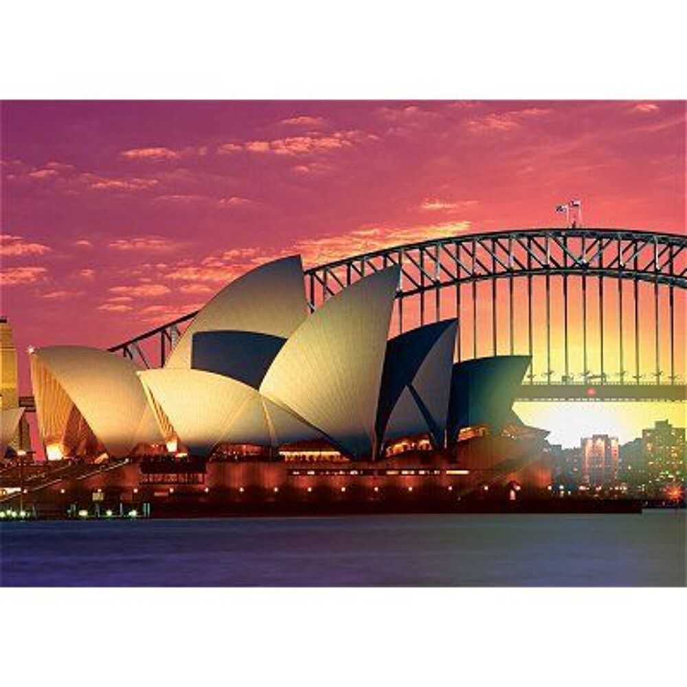 Puzzle Sydney op&eacute;ra et pont Ravensburger Jeux / jouets