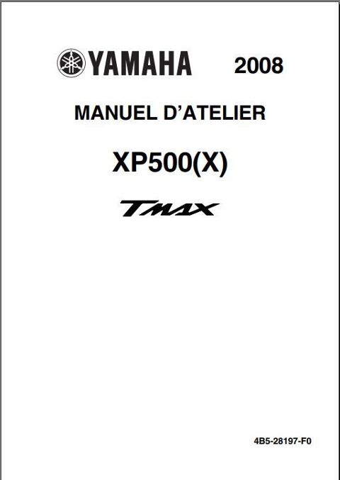 Manuel d'atelier Yamaha 500 Tmax 10 Nmes (30)