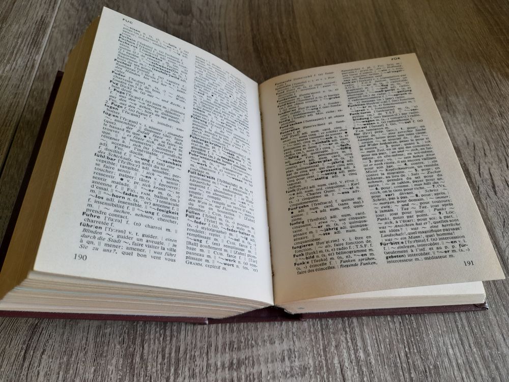 Dictionnaire fran&ccedil;ais/allemand Livres et BD