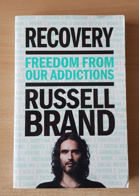 livre recovery Russell Brand en anglais  4 Carnon Plage (34)