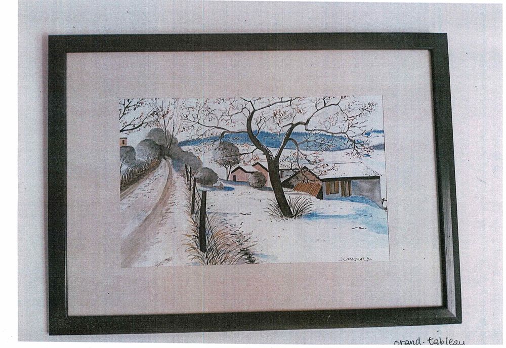 TABLEAUX AQUARELLES Décoration