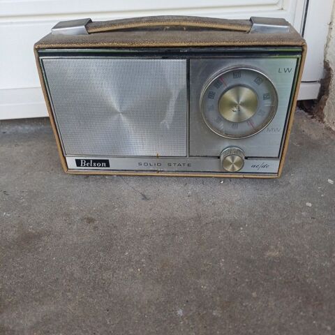 Transistor poste radio vintage belson 25 Rethel (08)