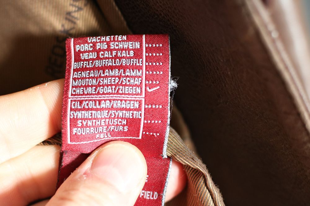 Veste 3/4, en cuir, femme, Redskins Vêtements
