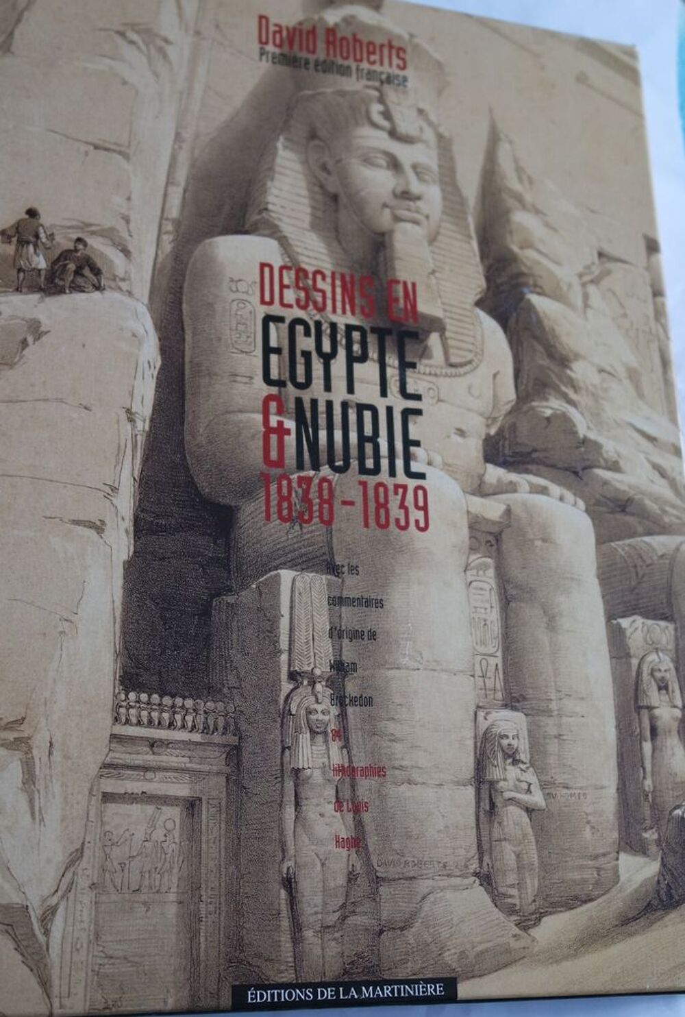 Dessins en Egypte et Nubie de David Roberts Livres et BD